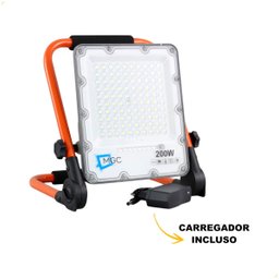 Refletor Holofote Led 200w Portátil Recarregável Ip66 - 3