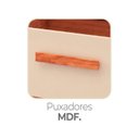 Ver imagem 6 de Guarda-Roupa Capela Cecilia Cinamomo/Off White
