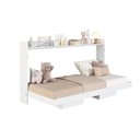 Ver imagem 6 de Cama Infantil Juvenil Solteriro Articulável Horizontal 80 Hanover Branco