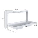 Ver imagem 3 de Cama Infantil Juvenil Solteriro Articulável Horizontal 80 Hanover Branco