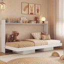 Ver imagem 1 de Cama Infantil Juvenil Solteriro Articulável Horizontal 80 Hanover Branco