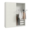 Ver imagem 5 de Guarda Roupa Modulado 100% MDF 2 Portas de Correr Orion CabeCasa MadeiraOriginals