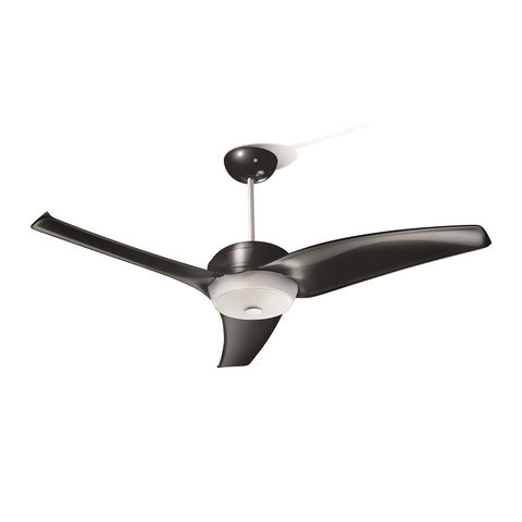Ventilador de Teto Latina VT633 Preto Controle de Parede 220V