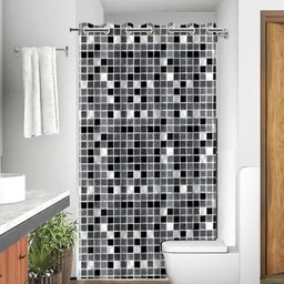Cortina Banheiro Lavável Impermeável Translucida Pvc Premium - 2