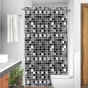 Ver imagem 2 de Cortina Banheiro Lavável Impermeável Translucida Pvc Premium