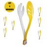 Pegador de Salada Kit 6 Unidades Utensilio de Cozinha - 1