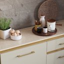 Ver imagem 4 de Balcão de Cozinha 120 Cm 2 Portas 1 Gaveta Co4221 Ipê/cristalo/petra - Decibal