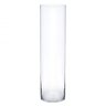 Vaso Vidro Cilindro Grande Comprido 40x14cm Transparente - 1
