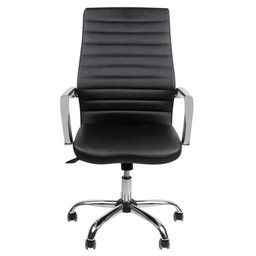 Cadeira Giratória Presidente Clark Stillo Home - Preta - 2