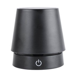 Luminária Mesa Led 3 Tons Usb Touch Retrátil Luna 10cmx10cmx28cm Preta - 3