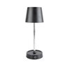 Luminária Mesa Led 3 Tons Usb Touch Retrátil Luna 10cmx10cmx28cm Preta - 1