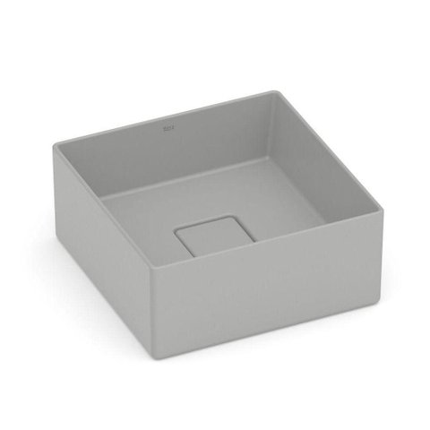 Cuba de Apoio 30x30cm S Mesa Roca T3 Terra Stone A32722n070