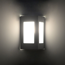 Ver imagem 4 de Arandela Triangular 2 Focos Alumínio - Interno ou Externo:preto