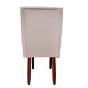Ver imagem 5 de Kit 04 Cadeiras Para Sala de Jantar Lizz Pés Palito Veludo Bege D'Classe Decor