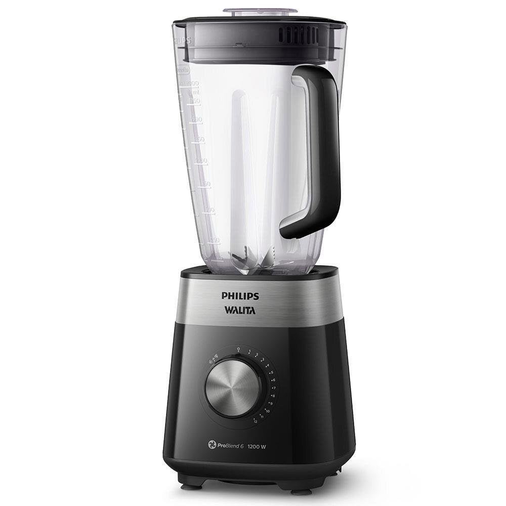 Liquidificador Philips Walita Ri2242 1200w com 12 Velocidades Preto 220v - 12