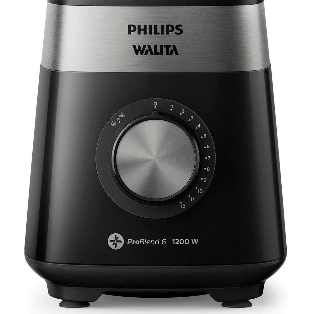 Liquidificador Philips Walita Ri2242 1200w com 12 Velocidades Preto 220v - 5