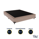 Ver imagem 4 de Cama Box Viúvo Suede Bege