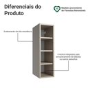 Ver imagem 4 de Adega 20cm com 4 Nichos Nice Madesa