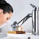 Ver imagem 5 de Torneira Luxo Banheiro 360º Monocomando Misturador Articulada Lavabo Lavatorio