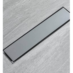 Ralo Linear Embralumi Oculto Invisível Piso Aço Inox 30x9cm - 5