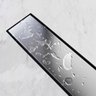 Ralo Linear Embralumi Oculto Invisível Piso Aço Inox 30x9cm - 6