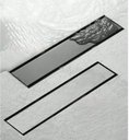Ver imagem 4 de Ralo Linear Embralumi Oculto Invisível Piso Aço Inox 30x9cm