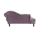 Ver imagem 6 de Recamier Decorativo Divã Amsterdã 147cm Lado Esquerdo Veludo Rosê