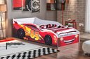 Ver imagem 1 de Cama Infantil Carro com Grade Carrinho 155x70 Vermelho