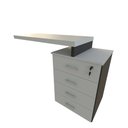 Ver imagem 2 de Escrivaninha para Escritório e Home Office com 4 Gavetas