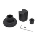 Ver imagem 5 de Acabamento Registro Pressão e Gaveta Preto Fosco Padrão Deca