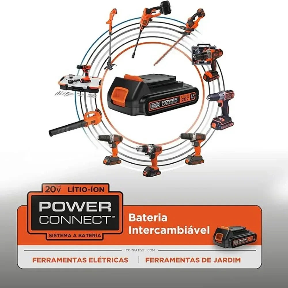 Ver imagem 3 de Bateria Lítio 20v 1,5ah Ld120bat Black+decker