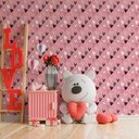 Ver imagem 1 de Papel de Parede Infantil - Corações 5 Arte Destaque 1,50 Metros