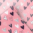 Ver imagem 4 de Papel de Parede Infantil - Corações 5 Arte Destaque 1,50 Metros