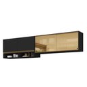 Ver imagem 1 de Kit Armário Cozinha Aéreo 105cm e Aéreo 120cm com Portas de Vidro Multimóveis Mp2293