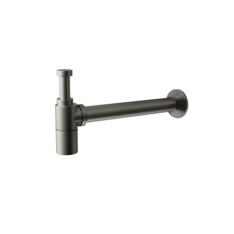 Sifão para Lavatório Super Luxo - 1 X Dn40 - 30cm - Ônix Escovado