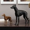 Galgo Italiano Impressão 3D P Prata - 4