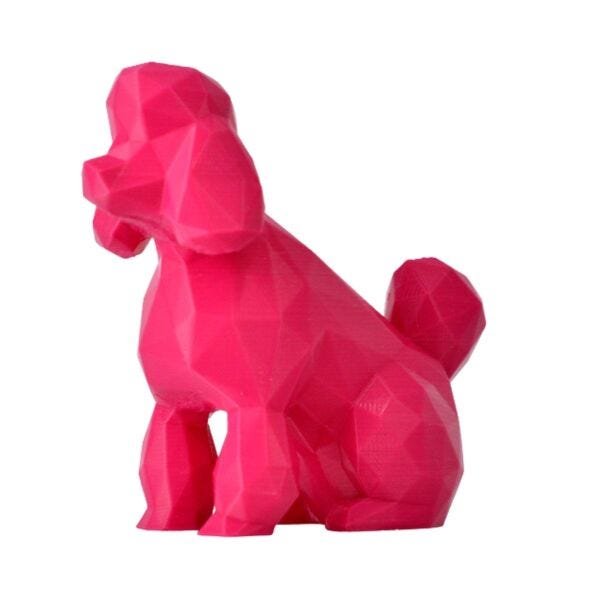 Poodle Impressão 3D G Pink
