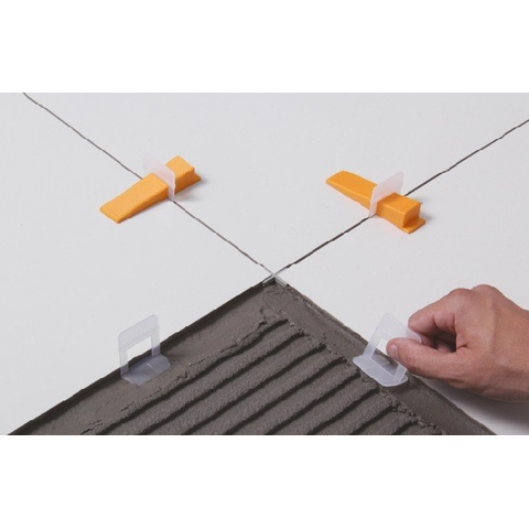 Espaçador/nivelador Smart 1,5mm (100peçass) - Cortag