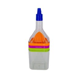 Garrafa 5X1 Multifuncional Funil Espremedor Ralador Separador Copo Medidor - 4