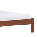Ver imagem 6 de Cama Casal 140cm Pé Madeira Maciça Renzo Imbuia F07 - Mpozenato