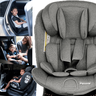Cadeirinha de Carro Passear Baby L'única Isofix 360 0-36kg Cinza - 4