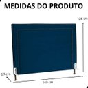 Ver imagem 6 de Cabeceira de Cama Box Estofada 160 Cm Queen Viviane Veludo