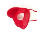 Ver imagem 2 de Boné para Cachorro com viseira vermelho aerado tamanho G