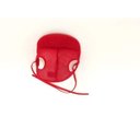 Ver imagem 3 de Boné para Cachorro com viseira vermelho aerado tamanho G