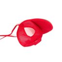 Ver imagem 4 de Boné para Cachorro com viseira vermelho aerado tamanho G