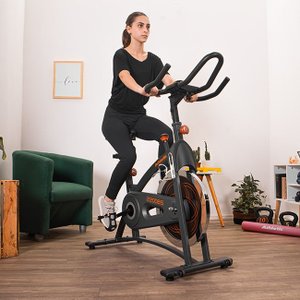 Bicicleta Spinning Athletic Advanced 2200bs Suporta 120kg