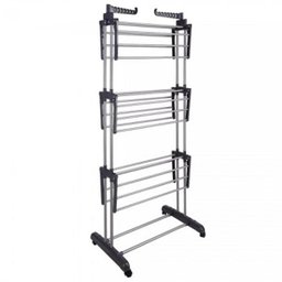 Super Varal Roupas Retratil Articulado Dobravel Vertical - 1