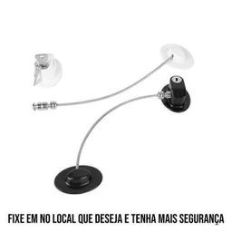 Tranca Com Chave Para Porta Janela Gaveta Geladeira Criança - 6