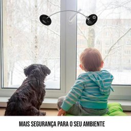 Tranca Com Chave Para Porta Janela Gaveta Geladeira Criança - 7