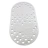 Tapete para Box Banheiro Antiderrapante com Ventosa Banho Seguro Criança Bebê Chuveiro Branco - 2